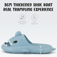 thumbnail image 2 of SAGUARO Cloud Shark Slides for Kids Cute Cartoon Slippers Shower Sandals, 2 of 7