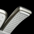 thumbnail image 6 of AKDY 9" Rectangular Shower Head with 4 Multi-Function Modes and Wand Combo in Titanium Silver, 6 of 11