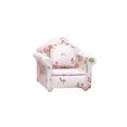 thumbnail image 1 of Single Sofa - Wide Application Single Gift Polyester House Furniture Armchair Application Miniature Single Sofa chequer small flower, 1 of 7