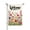 Color 6, variant on AMHNF Linen Garden Flag with Floral Welcome Design for Spring Summer Home Outdoor Garden Yard Door Decor 12x18 inch