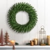 thumbnail image 3 of Puleo International 24" Mountain View Spruce Artificial Green Christmas Wreath, 3 of 4