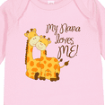 thumbnail image 4 of Inktastic My Nana Loves Me Boys or Girls Long Sleeve Baby Bodysuit, 4 of 5
