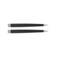 thumbnail image 4 of BIDK Home Pointed Flameless Taper Candles - 8.5" - Gray - Set of 2, 4 of 4