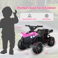 thumbnail image 2 of TLSUNNY Ride-On ATV Car with Music & Lights, 6V Battery Powered 4-Wheeler, Gift for Boys & Girls Ages 3+, 2 of 9