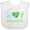 AA-White, variant on Inktastic Peace Love Earth Girls Baby Bib