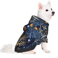 thumbnail image 2 of Salouo Mystical Underwater Coral Scene Pattern Small Dog Hoodie Sweatshirts Dog Clothes Coat Clothing Puppy Sweater Outfit Pullover Pet Winter Coat Sweater Outfit-X-Small, 2 of 7