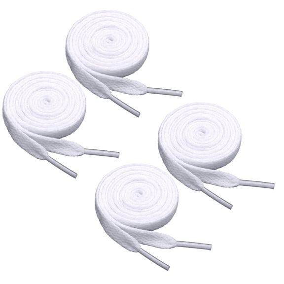 2 Pair Flat Shoe Laces for Sneakers, Shoelaces for Sneakers Athletic Running Shoes Boot Strings