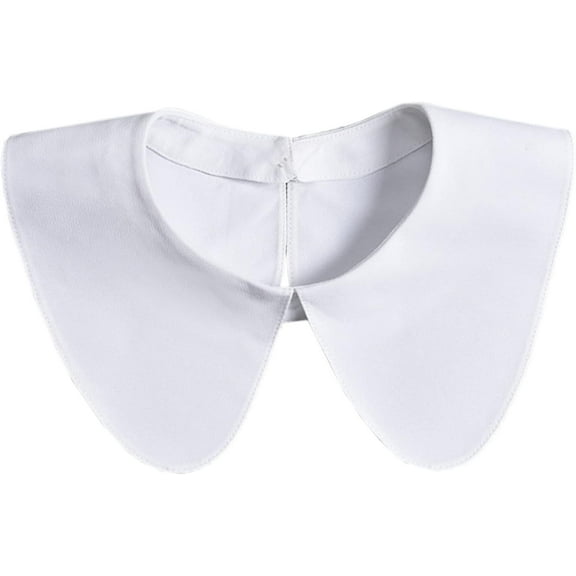 Camicover  Fake Collars Dickey Collar Detachable Collars Simplicity Collar for Women Girls(white)