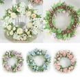 thumbnail image 1 of Cheers.US Artificial Flower Wreath Door Garland Home Wedding Garden Decor, 1 of 7