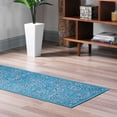 thumbnail image 5 of Unique Loom Lucerne Collection Area Rug - Aldstadt (2' 7" x 10' Runner Blue/Gray), 5 of 12