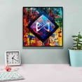 thumbnail image 4 of Epic Graffiti 'Axs Axie Crypto In Color' by Epic Graffiti Portfolio Giclee Canvas Wall Art, 12"x12", 4 of 8