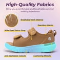 thumbnail image 3 of FitVille Women's Wide Arch Support Adjustable Closure Sandals Diabetic Sandals For Women, 3 of 6