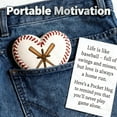 thumbnail image 5 of Baseball B Pocket Hug with Gift Card,Sport-Themed Pocket Hug Collection with Inspirational Gift Cards,Heart-Shaped Sports Token of Encouragement,for Sports Enthusiasts,Family,Close Friends, 5 of 5