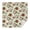 Pioneer Flower Floral-2, variant on Pioneer Flower Floral Print Pattern Square Tablecloth, Waterproof Wipeable Spillproof Washable Table Cover for Home Kitchen Party Decor, 42"x42"