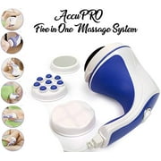 Full Body Handheld Massager with 5 Interchangeable Attachments