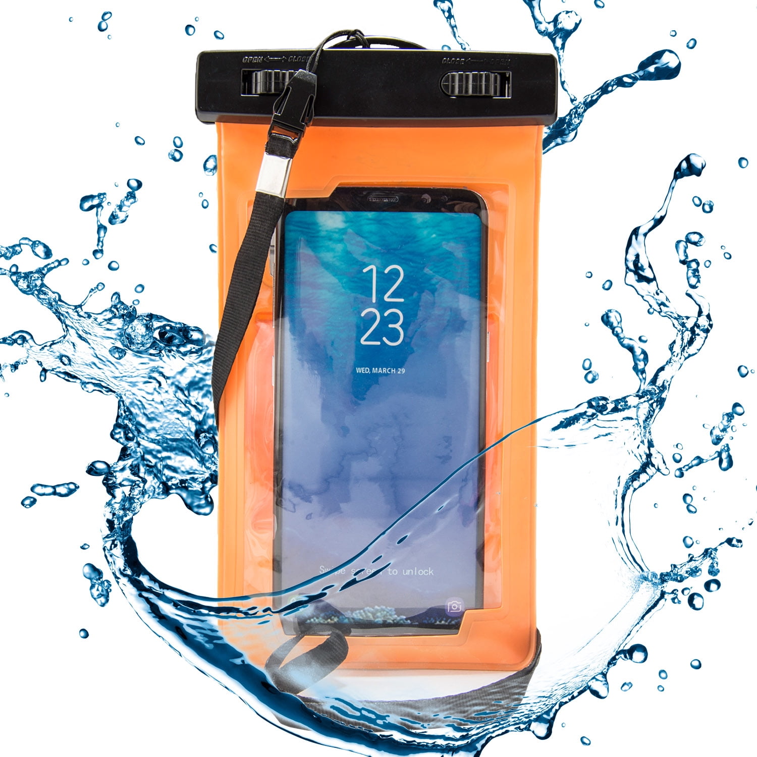 Waterproof Case for Samsung Galaxy S9 PLUS with 1
