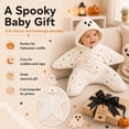 thumbnail image 2 of Baby Star Suit Starfish Bunting Romper Halloween Footie Jumpsuit Zip up Winter Warm Wearable Blanket (0-3 Months), 2 of 8