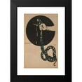 thumbnail image 2 of Géo Dorival 17x24 Black Modern Framed Museum Art Print Titled - A Hand Squeezing the Throat of a Snake (1920), 2 of 5