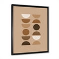 thumbnail image 2 of Designart 'Abstract Moon and Sun Geometric Print II' Modern Framed Art Print, 2 of 4