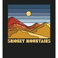 thumbnail image 2 of Adventure Society Smokey Mountains Black Adult Long Sleeve Hoodie-XS, 2 of 3