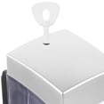 thumbnail image 3 of TOYMYTOY  2Pcs Silver ABS Wall-Mounted Shampoo Container, Modern Look, Large Capacity, 3 of 6