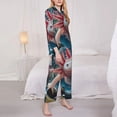 thumbnail image 3 of Naloa Pyjamas à Bulles Axolotl Imprimé Fantaisie pour Femmes, Ensembles de Pyjama pour Femmes, Ensembles de Détente pour Femmes, 2pjs pour Femmes-Très Grand, 3 of 7
