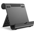 thumbnail image 1 of Tablet Stand Holder for Desk, Adjustable Portable Desktop Holder, Foldable Dock for Tablet from 4 Inch to 12.9 Inch, Compatible with iPad Mini/Air/Pro (Black), 1 of 5