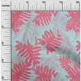 thumbnail image 2 of oneOone Cotton Cambric Arctic Blue Fabric Tropical Quilting Supplies Print Sewing Fabric By The Yard 42 Inch Wide, 2 of 4