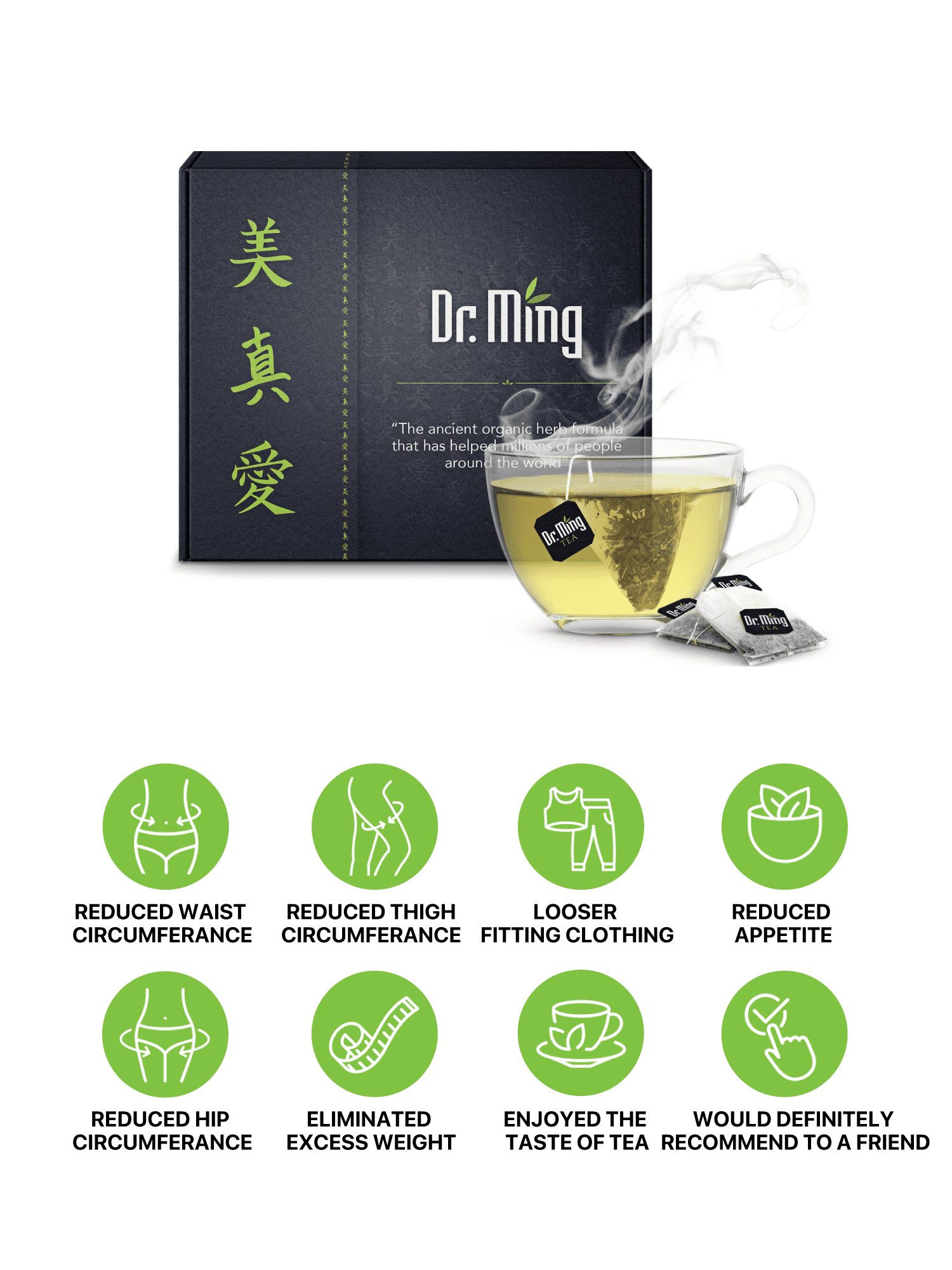 Dr. Ming Pineapple and Slimmy Weight Loss Tea (30-Day Supply)