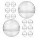 thumbnail image 3 of 50 Uds. Máquina de juguete de cápsulas de Gumballs transparentes, bolas redondas, recambios de plástico, cápsulas de juguete, 3 of 4