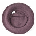 thumbnail image 7 of FADAACAI Cloche Hats for Women,Women's Winter Warm Wool Beret Beanie Cloche Bucket Hat 1920s 50s,Dress Hats for Women,Vintage Hats for Women Purple One Size Clearance！, 7 of 7