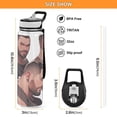 thumbnail image 2 of Muscle Man Sport Bottle With Straw 1L/1000ml, 2 of 5