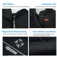 thumbnail image 4 of Soidarity Traje de buceo Trajes de baño a prueba de frío de alta eficiencia Traje de neopreno Cuello clásico Deportes acuáticos Mujer Negro XS, 4 of 6