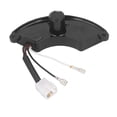 thumbnail image 1 of Regulador de voltaje del generador estilo media luna 6 cables carcasa de plástico regulador de voltaje AVR para generador de 5KW 250V 470UF, 1 of 8