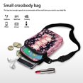 thumbnail image 7 of HELLHERO Salamander Floral Pattern with Shoulder Strap Small Crossbody Purse, Stylish Polyester for Outdoor Travel Daily Use, 7 of 7