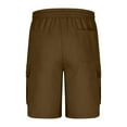 thumbnail image 6 of Penkiiy Boys Cargo Shorts with Pockets - Elastic Waist Summer Casual Shorts for Toddler & Big Kids, 6 of 7