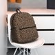 thumbnail image 5 of Disketp Brown Leopard Mochila Ligera Clásica con Múltiples Bolsillos, Mochila Casual para Hombre y Mujer, Ideal para Escuela, Trabajo y Viajes, 5 of 6