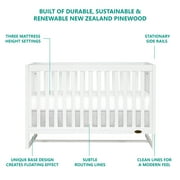 Dream On Me Arlo 5 In 1 Convertible Crib in White