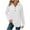 White, variant on Maternity Women's Long Sleeve Tunic Pullover Pregnancy Hoodie Business Pregnancy Work Tops