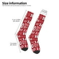 thumbnail image 2 of Sigee Ho Pattern Funny Christmas for Socks for Men Women Gifts for Him Boyfriend Teenage Boys Stocking Stuffers, 2 of 6