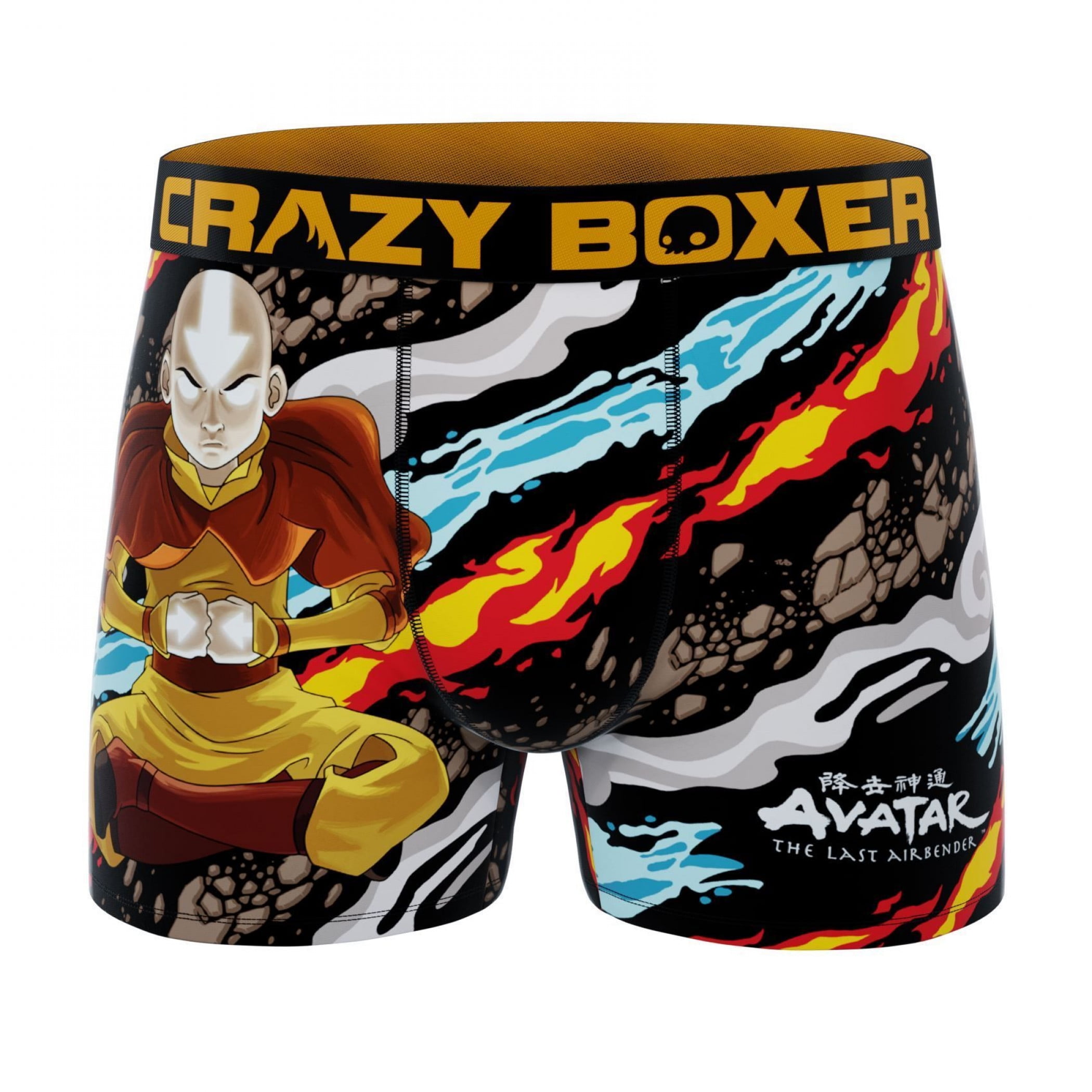 Crazy Boxers Avatar The Last Airbender Avatar State Aang Men's Boxer