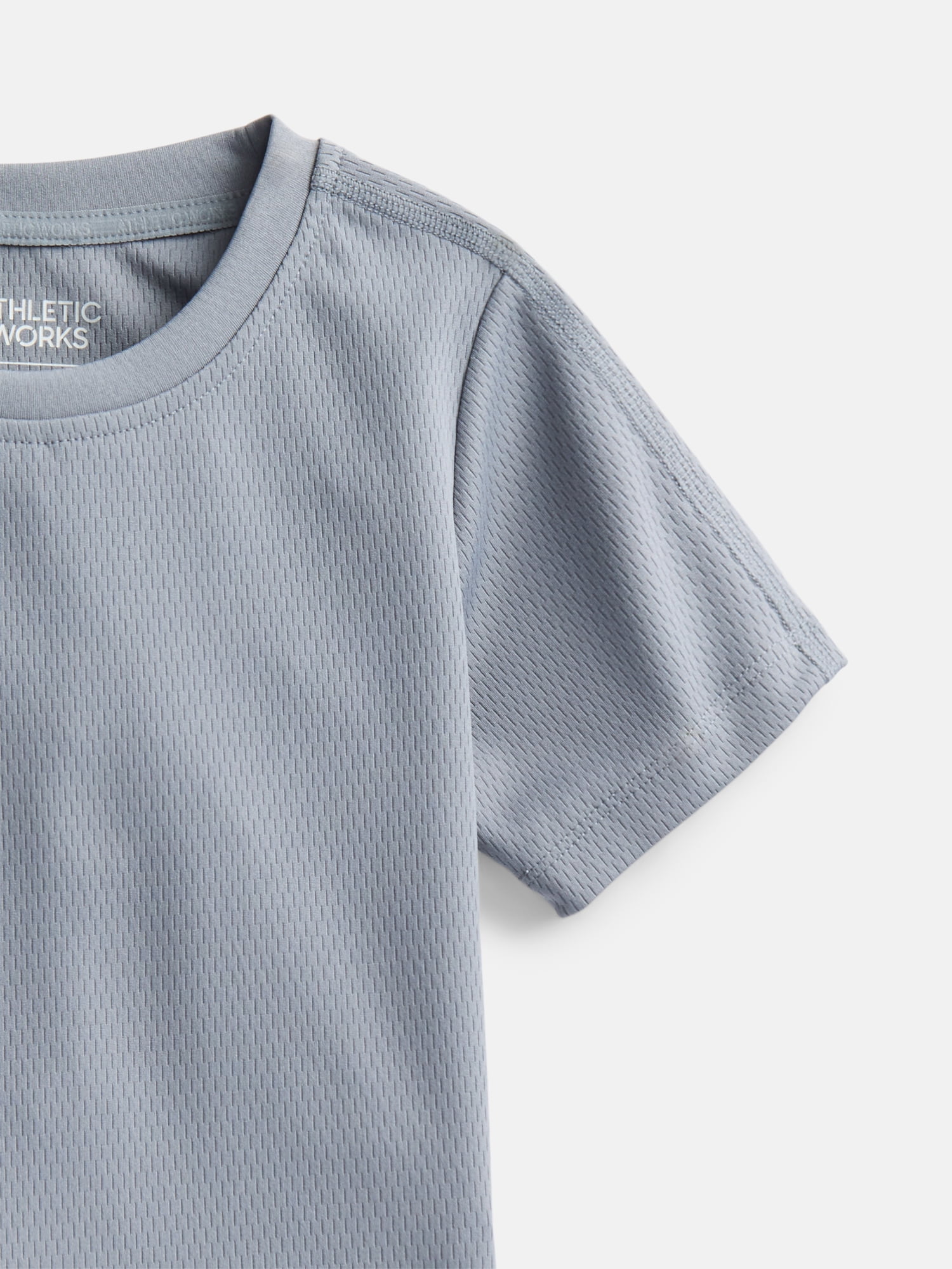 Athletic Works Boys Active Mesh Tee, Sizes 4-18 & Husky
