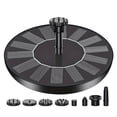 thumbnail image 2 of HCBY Solar Floating Pump, 3.5W Multi-Nozzle Water Fountain, Solar Powered Auto Operation, Decorative Circulation Pump for Garden Pond Pool Bird Bath, 2 of 7