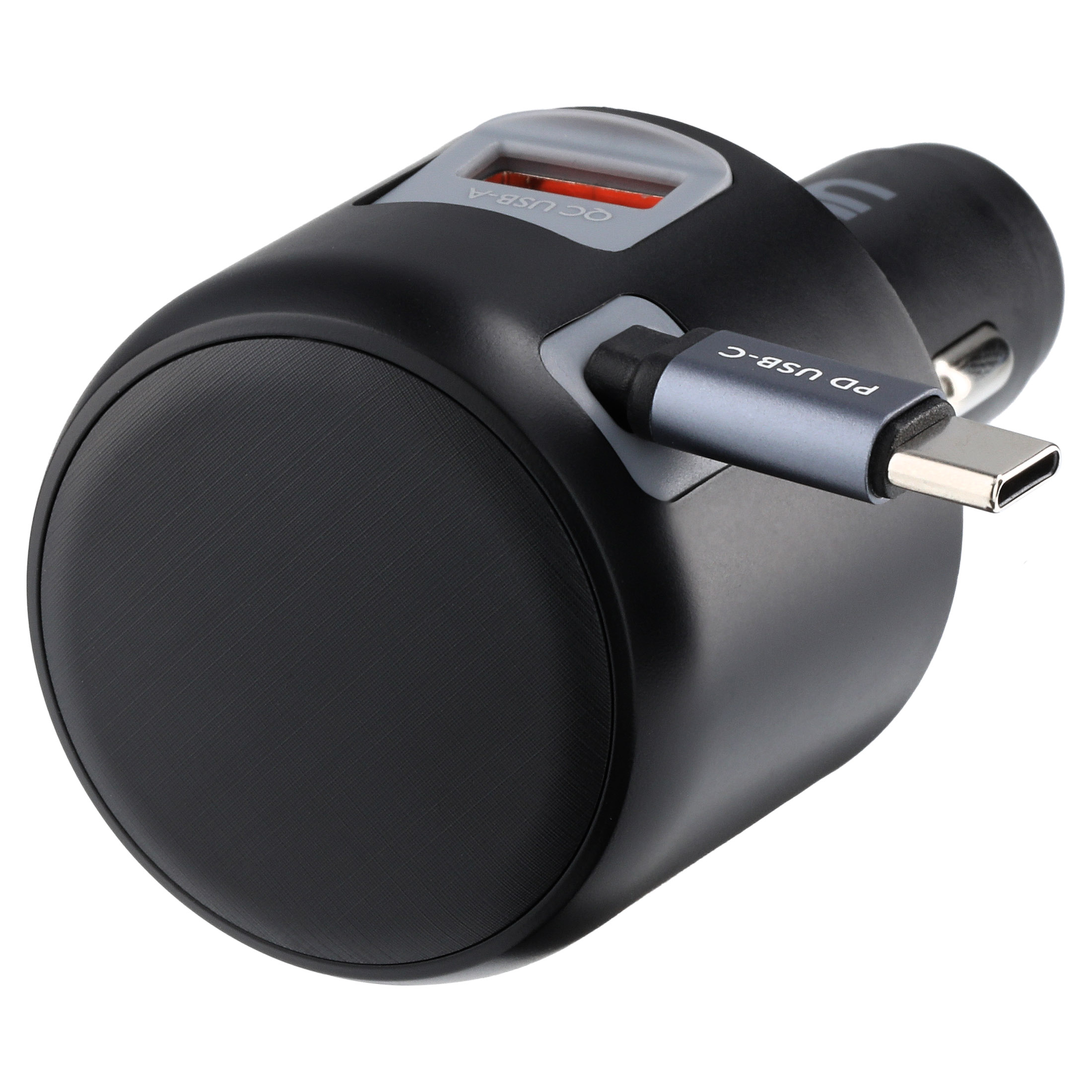 Onn 2-in-1 Fast Charge USB-C Car Charger photo 7