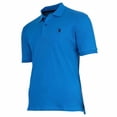 thumbnail image 2 of U.S. POLO ASSN. men's POLO - piqué, logo Brodé, Coton Extensible Bleu TG (Très Grand), 2 of 3