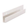 thumbnail image 2 of CRL D645P Polished 1/4" Deep Nose Aluminum J-Channel 144" Stock Length, 2 of 7