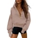 thumbnail image 1 of Sudadera PRETTYGARDEN 2025 Otoño Media Cremallera Cropped para Mujer M, 1 of 8