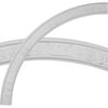 Ekena Millwork 55 3/4"OD x 52 1/4"ID x 3 1/4"W x 3/4"P Flower Ceiling Ring (1/4 of complete circle)