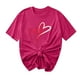 thumbnail image 1 of Camisetas de Manga Corta para Mujeres, Camiseta de Cuello Redondo Impresa de Moda, Primavera Y Verano Casual, 1 of 8