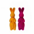 thumbnail image 2 of Easter Bunny Figurine Pair – Cute Rabbit Statues for Home Desktop Ornament & Holiday Centerpiece Display, 2 of 6